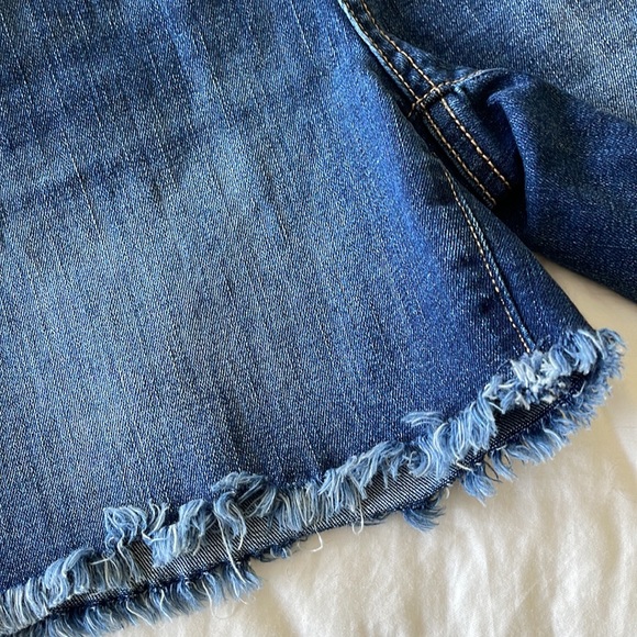 Seven Denim Raw Edge denim shorts size 4 - Picture 4 of 6